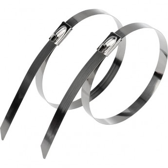 Хомут-стяжка REXANT стальная 360x4.6 мм, 50 шт. Хомут-стяжка REXANT стальная 360x4.6 мм, 50 шт.