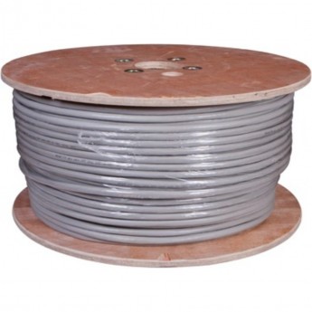 Кабель витая пара REXANT SOLID INDOOR F/UTP, CAT 5е, ZH нг(А)-HF (LSZH) 25PR 24AWG серый 305м Кабель витая пара REXANT SOLID INDOOR F/UTP, CAT 5е, ZH нг(А)-HF (LSZH) 25PR 24AWG серый 305м