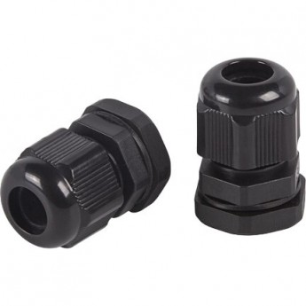 Кабельный ввод REXANT PG-7 (3,5-6 мм) черный Кабельный ввод REXANT PG-7 (3,5-6 мм) черный