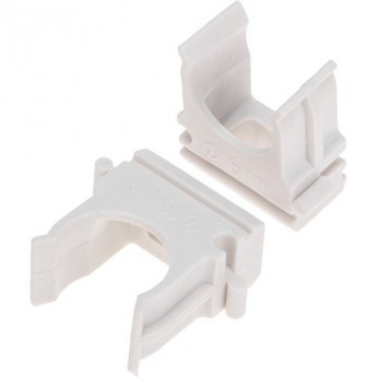Крепёж-клипса REXANT для труб ø16 мм, белая (100 шт/уп) Крепёж-клипса REXANT для труб ø16 мм, белая (100 шт/уп)