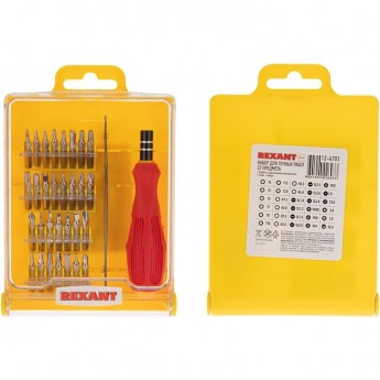 Набор отверток REXANT для точных работ, 32 предмета