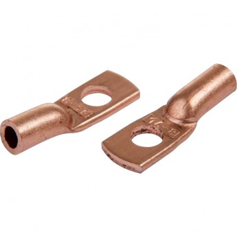 Наконечник медный REXANT ТМ 16–8–6 (16мм² - Ø 8мм) (в упак. 5 шт.) Наконечник медный REXANT ТМ 16–8–6 (16мм² - Ø 8мм) (в упак. 5 шт.)