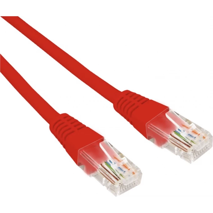 Патч-корд REXANT U/UTP 5e, RJ45-RJ45, неэкранированный, 26AWG, LSZH, красный, 1.5 м 02-0103-105 Патч-корд REXANT U/UTP 5e, RJ45-RJ45, неэкранированный, 26AWG, LSZH, красный, 1.5 м 02-0103-105