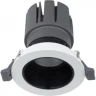 Светильник встраиваемый поворотный REXANT HORECA DARK LIGHT с антиослепляющим эффектом 12 Вт 4000 К LED BLACK 615-1002