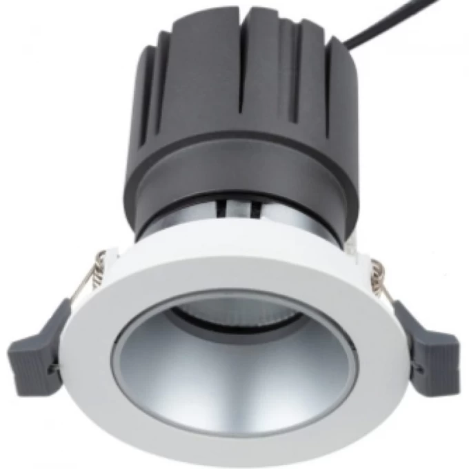 Светильник встраиваемый поворотный REXANT HORECA DARK LIGHT с антиослепляющим эффектом 12 Вт 4000 К LED SILVER 615-1003 Светильник встраиваемый поворотный REXANT HORECA DARK LIGHT с антиослепляющим эффектом 12 Вт 4000 К LED SILVER 615-1003