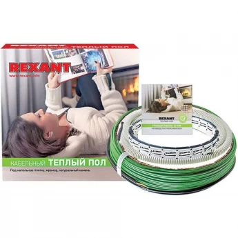 Теплый пол REXANT SLIM RNB -70-1250 (1250Вт/70м/ S обогрева, м2: 6,5-8,5) двухжильный