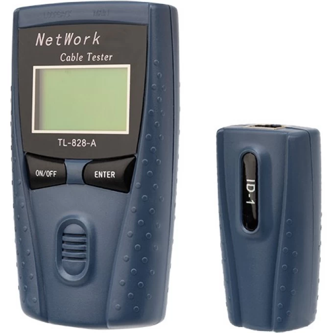Тестер кабеля REXANT RJ-45 828 многофункциональный 12-1009 Тестер кабеля REXANT RJ-45 828 многофункциональный 12-1009
