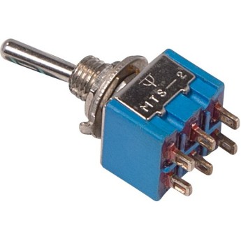 Тумблер REXANT MICRO 250V 3А (6c) двухполюсный